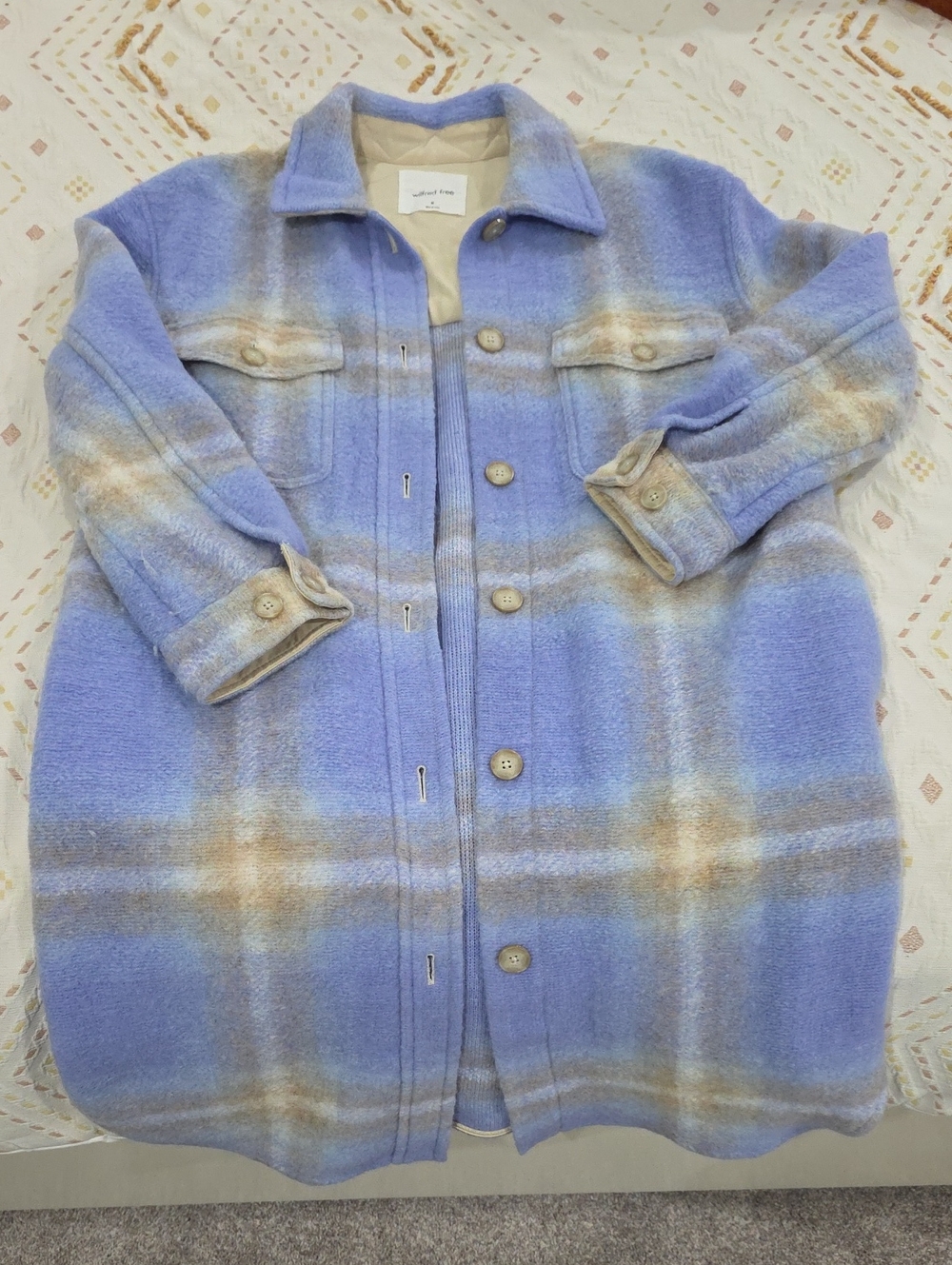 Wilfred Ganna Long Shirt Jacket